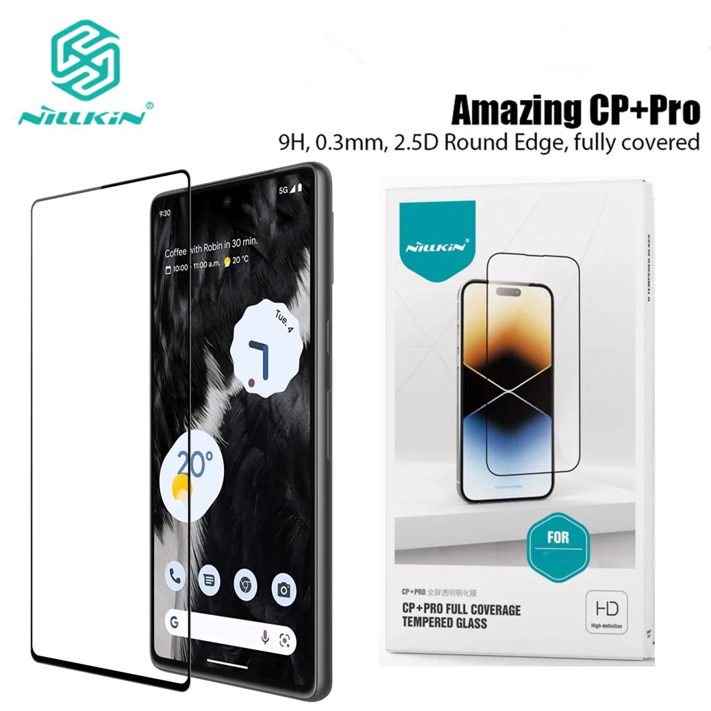 

Nillkin For Google Pixel 8 Pro Tempered Glass CP+PRO Anti-Explosion Ultra-thin Fully Screen Protector For Pixel8 Phone Sticker