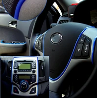 5m car interior dashboard decoration insert strip moulding door gap outlet steering seal flexible decorative trim accessories