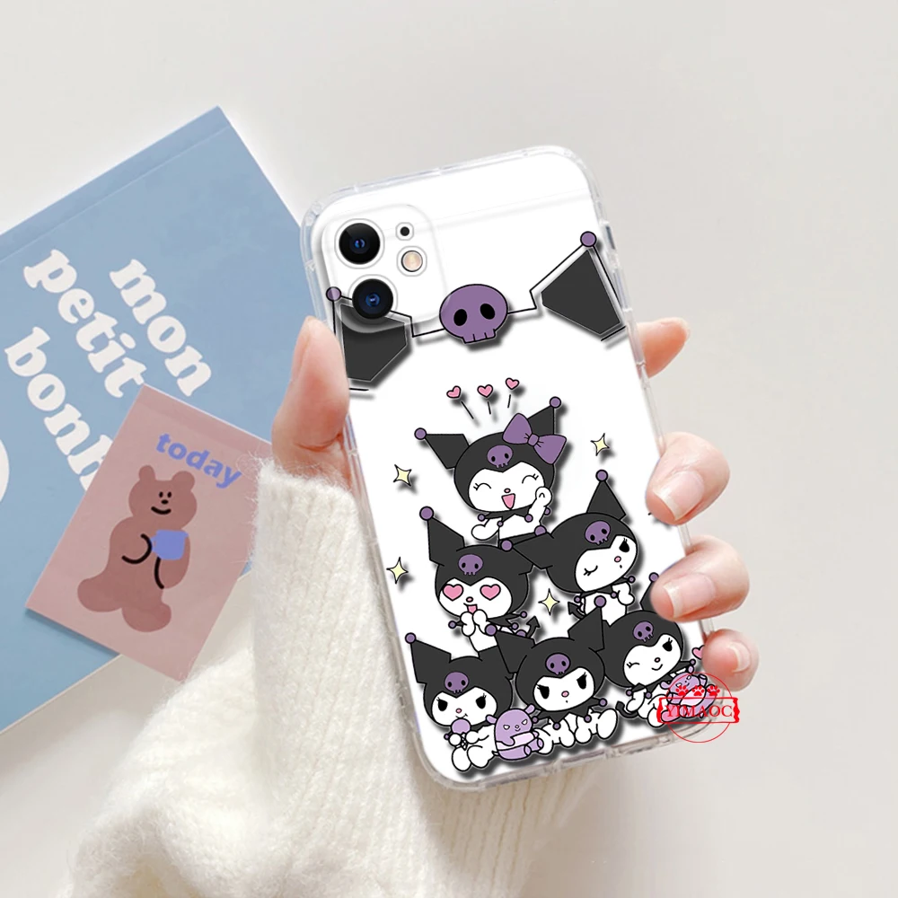 Милый мягкий чехол Kuromi для LG K71 K8 Plus K9 Lite Q510 K92 Q92 Stylo 6 7 V40 V50 V60 Velvet G9 X4 Q61 Q60