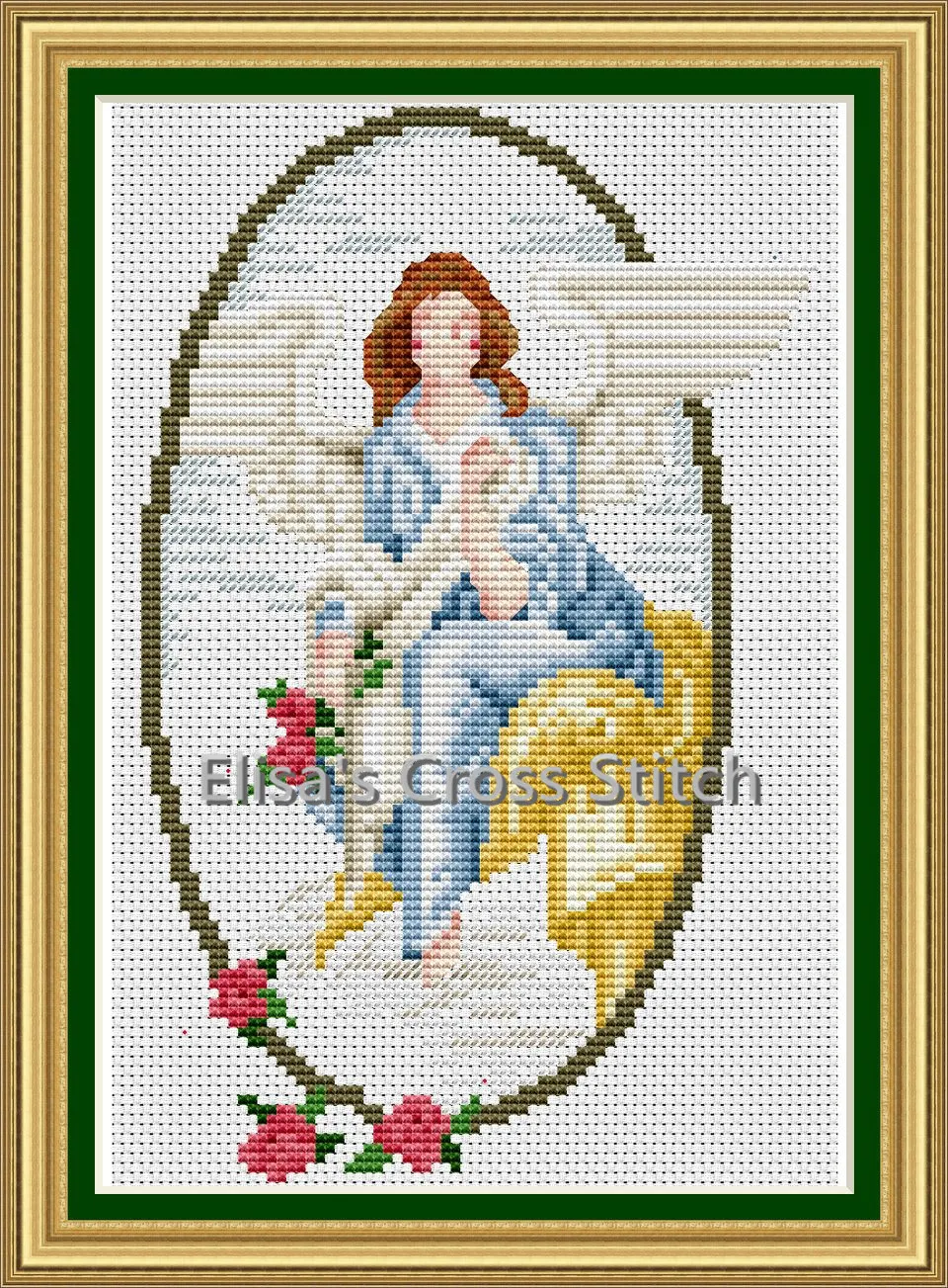 

SJ038C Stich Cross Stitch Kits Craft Packages Cotton Seasons Painting Counted China DIY Needlework Embroidery Cross-Stitching