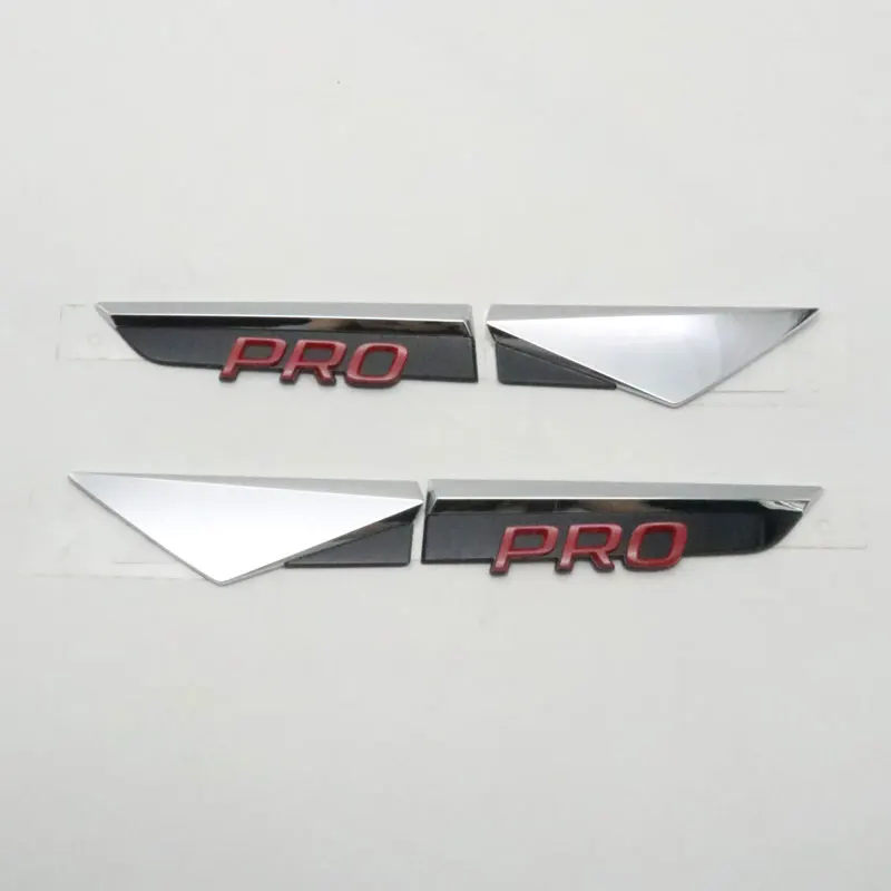 

1 Pair For Skoda Octavia Pro Fender Side Wing Style Emblem Badge Sticker Badge Decal