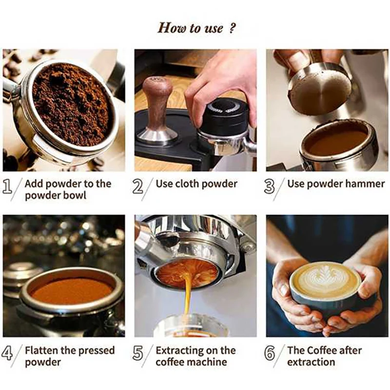 Фильтр для кофемашины 58 мм с деревянной ручкой