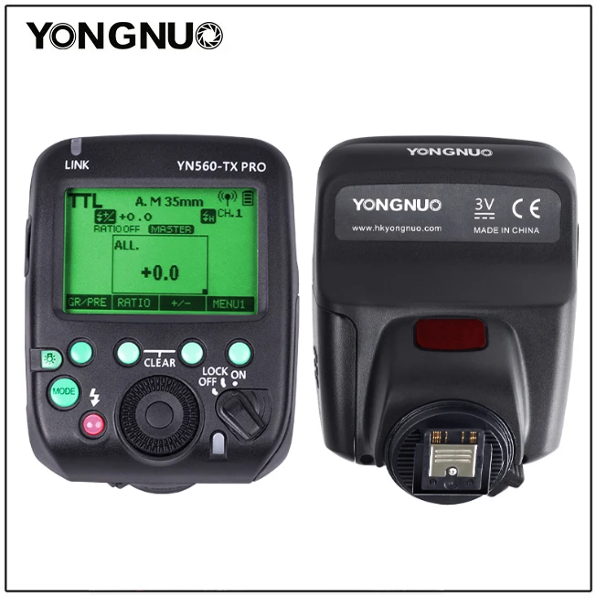 Фото YONGNUO YN560-TX PRO Speedlite триггерный передатчик радио TTL HSS для YongNuo Canon YN200 YN862 YN685 YN968C YN622C II №4