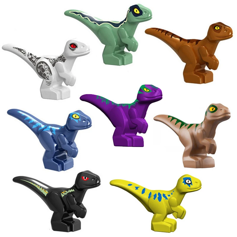 Конструктор Динозавр мир детали для сборки тираннозавр Велоцираптор Птерозавр