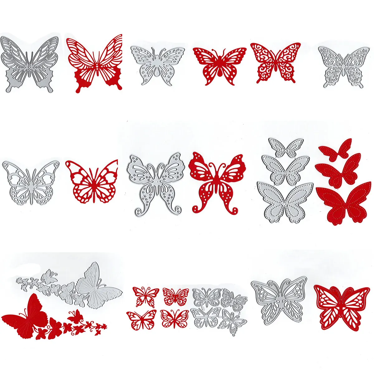 

butterfly Metal Cutting Dies Stencil DIY Scrapbooking Album Paper Card Template Mold Embossing Decoration