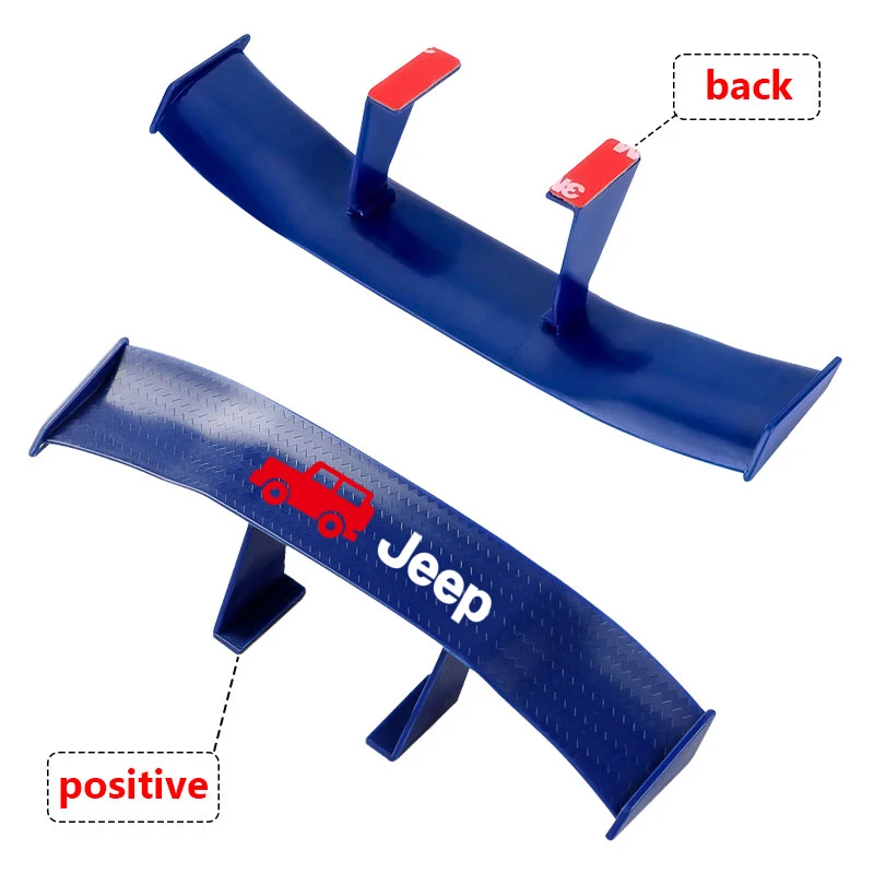 Автомобильный мини-задний спойлер из углеродного волокна мини-модель маленького