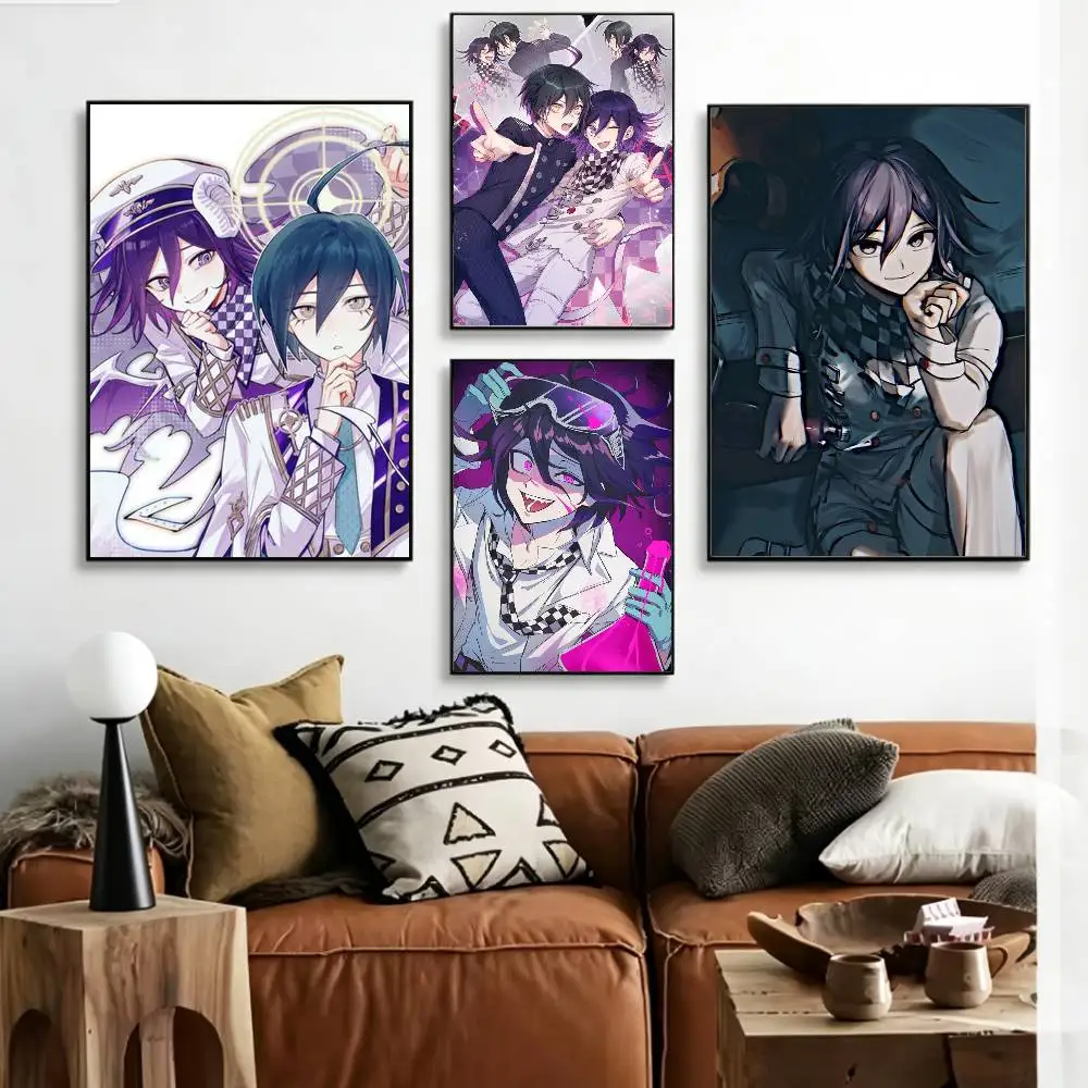 Фото Постер K-Kokichi O-Ouma Shuichi Saihara D-Danganronpa HD, самоклеящийся, водонепроницаемый, для декора стен, идеально подходит для дома, офиса, общежития, в качестве подарка №2