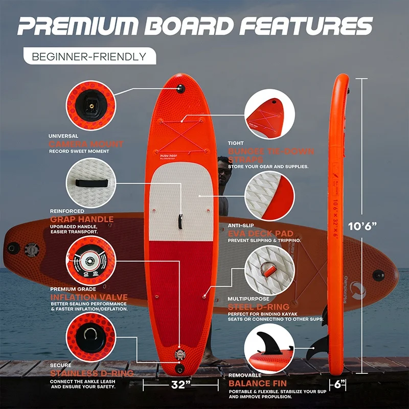 Оптовая продажа заводская поставка доска для серфинга надувная