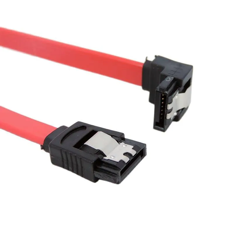 Прямой прямоугольный разъем SATA 40 см удлинительный кабель 3.0 III для жесткого диска