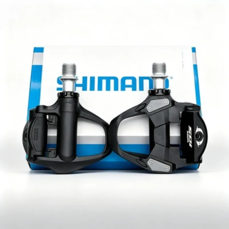 Педали SHIMANO 105 PD-R7000 SPD-SL, карбоновые, для шоссейных велосипедов, с ультраширокой платформой, эффективная передача энергии, система фиксации. (art.: 3920dc6857173) - 3920dc6857173