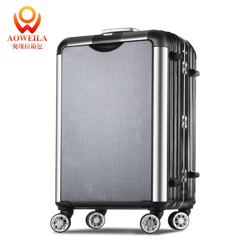 Trolley Case Universal Wheel Couple Suitcase Men and Women Boarding Luggage 24 Inch Aluminum Frame Password Box