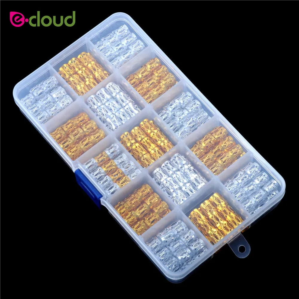 Metal Cuffs Hair Braiding Beads Hair Decorations Clips