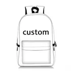 Рюкзак с вашим именем на заказ, детская школьная сумка на ремне, модный Подарочный вместительный ранец для мальчиков и девочек
