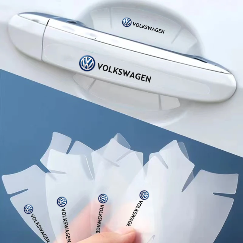 8 шт. автомобильные наклейки на дверные ручки