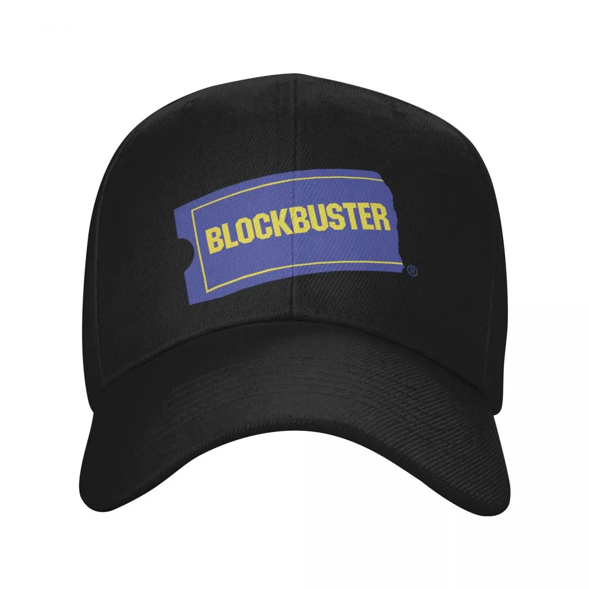 Фото Винтажная бейсболка с логотипом Blockbuster, кепка в стиле милитари, Мужская Роскошная брендовая дизайнерская Кепка для мужчин и женщин №1