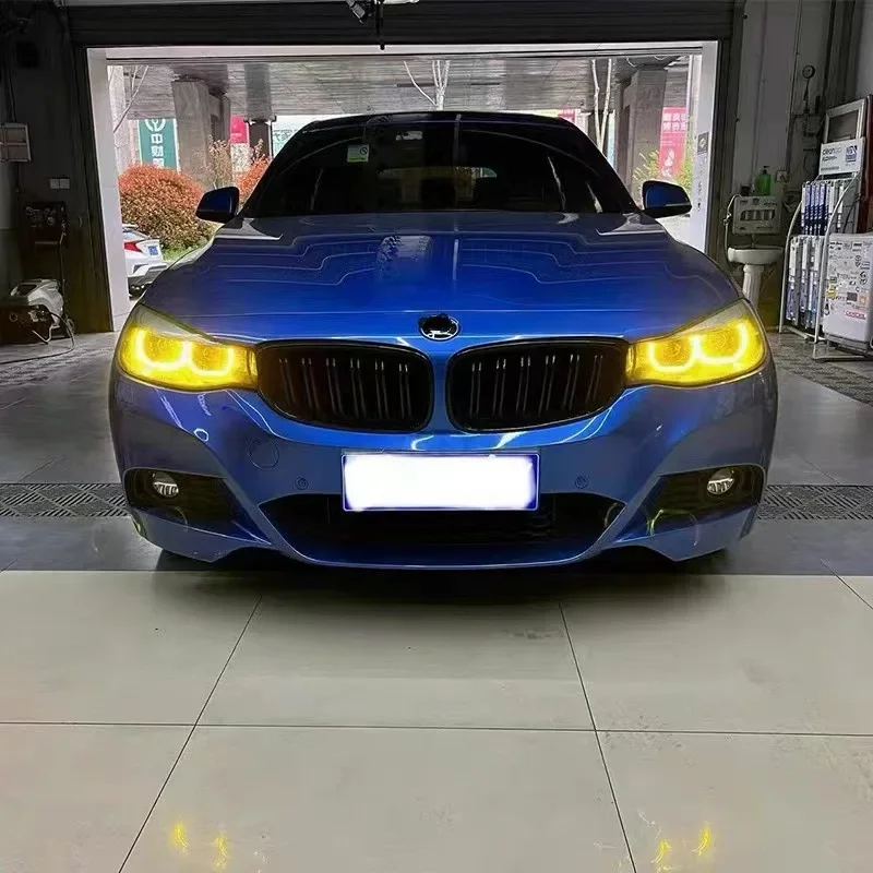 DRL Желтые дневные Driving Angel Eye Maker Световые диодные платы для 2013-2019 F30 F31 F34 320i 328i 335i