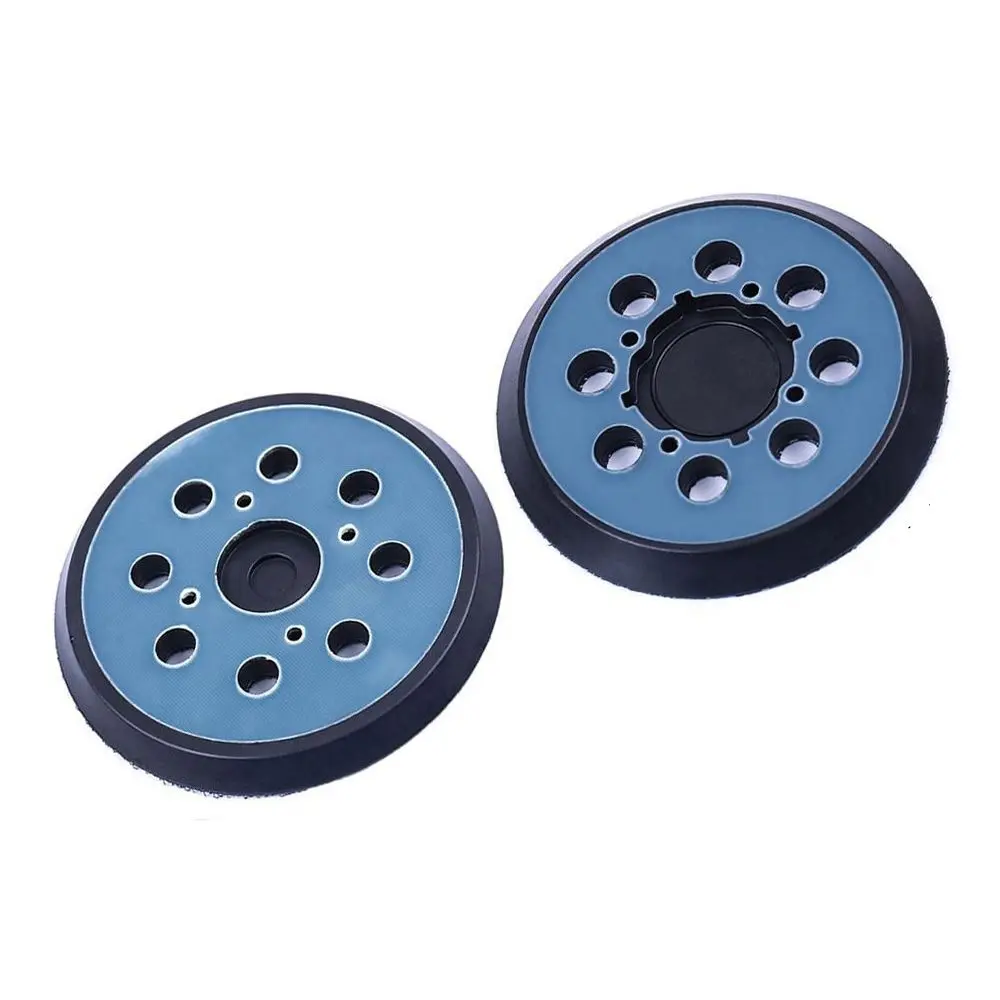 

5 Inch 8 Hole Sanding Backing Pad Replacement Electric Sander Tray Orbital Grinding Discs Durable Hook-&-Loop Abrasive Tools