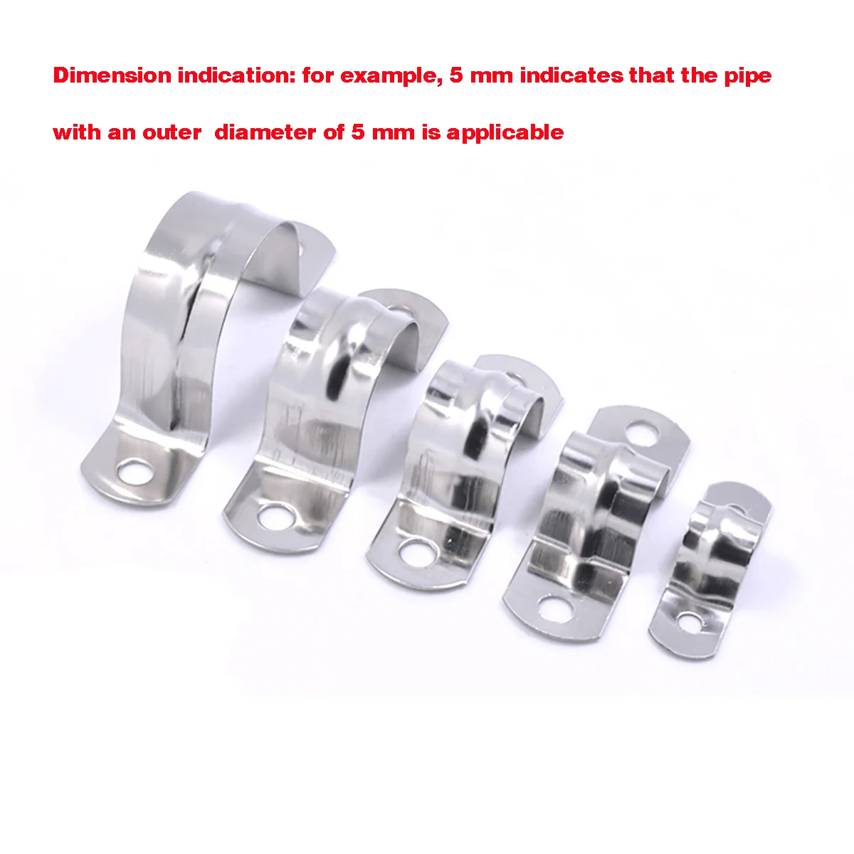 

201 Stainless Steel Fixed Water Pipe Clamp