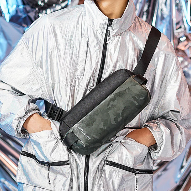 

Brand Men's Messenger Bag Outdoor Shoulder Bag Assault Chest Bag Multi-functional Sports Student Backpack Oxford Cloth