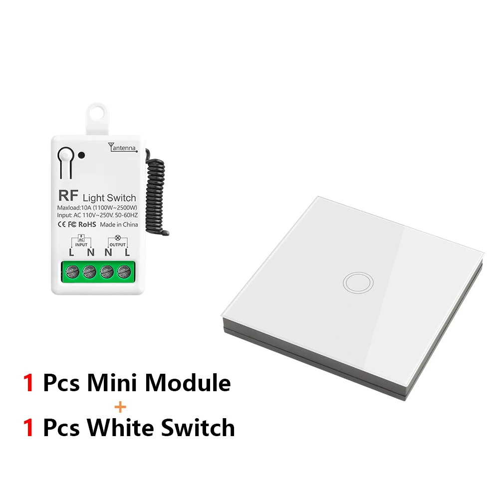 

Беспроводной сенсорный выключатель света Diese 433МГц