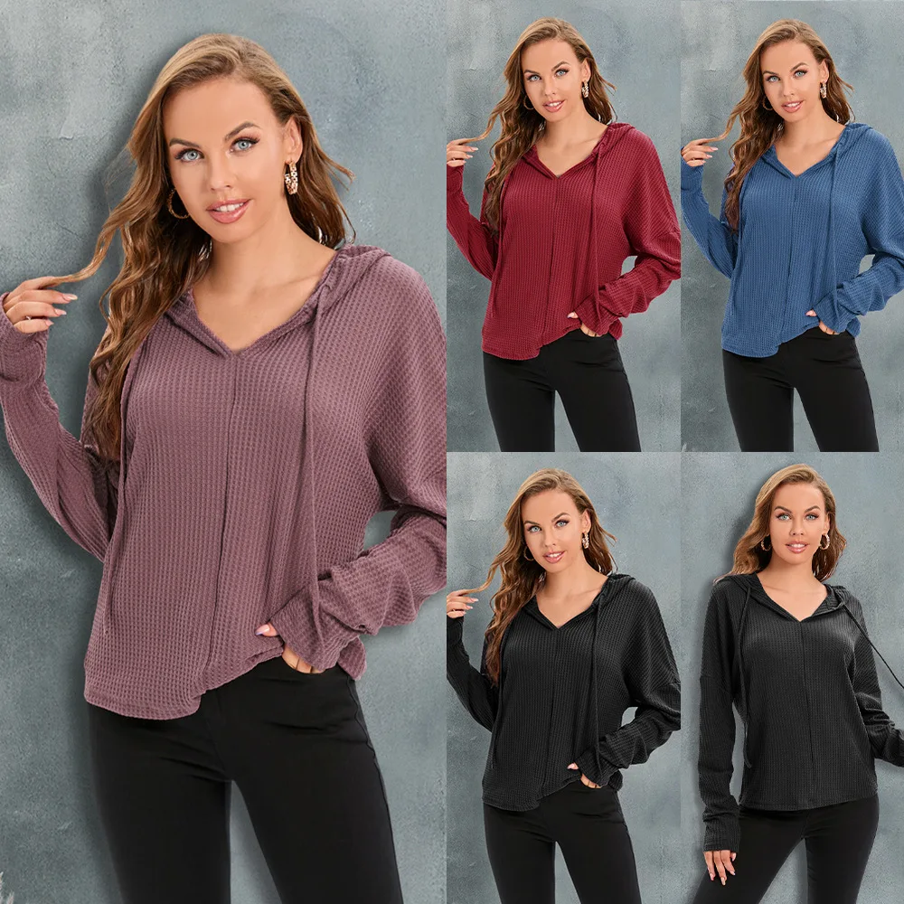 

Women's Knitted Sweaters Lady Warm Knitted Jacket with Hooded Femal Outerwear 2023 Autumn Winter Loose Clothing