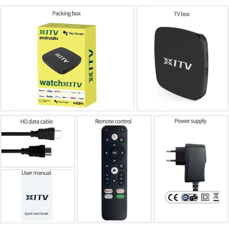 Медиаплеер X1TV Ultra TV Box Android 11 Amlogic S905X4 4 ГБ 64 HD 4K Wi-Fi BT5.0