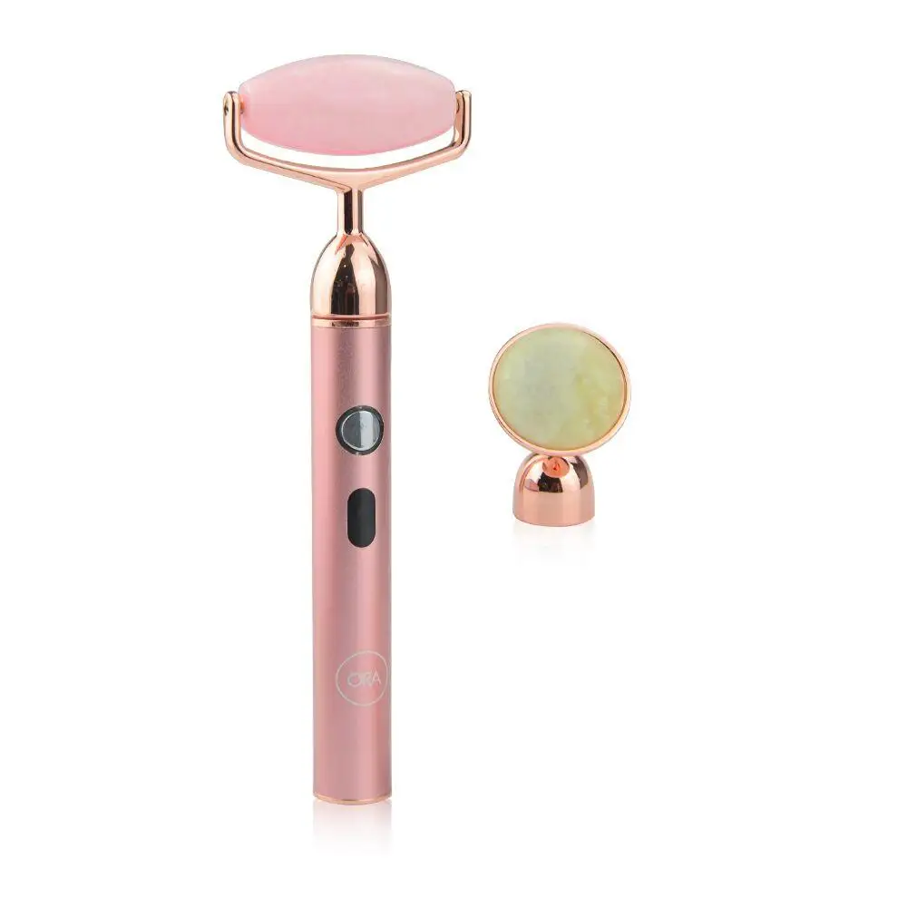 

New Crystal Electroller - Rose Quartz & Jade