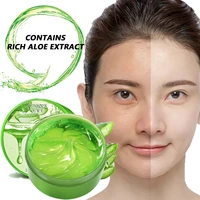 aloe vera gel moisturizing hydrating nourish anti acne anti aging alleviate sensitivity oil control brighten face skin care 220g