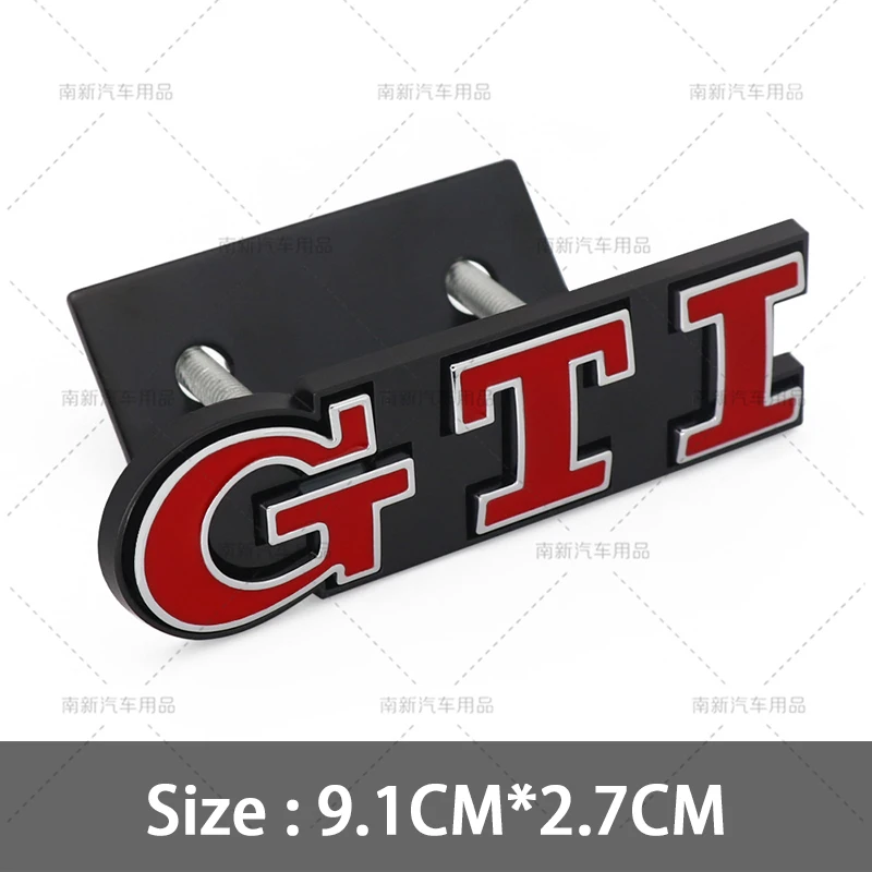 

3D металлическая эмблема гриля GTI, наклейки на передний капот автомобиля для VW Volkswagen Sagitar Magotan Polo Santana Lavida Gran Lavida Lamando Golf