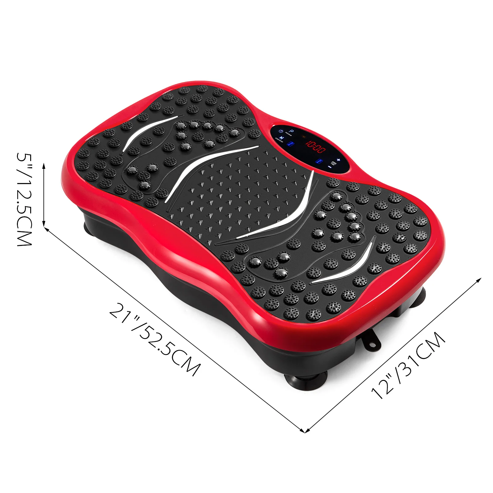 

Vibration Plate Platform Exercise Fitness Trainer Machine