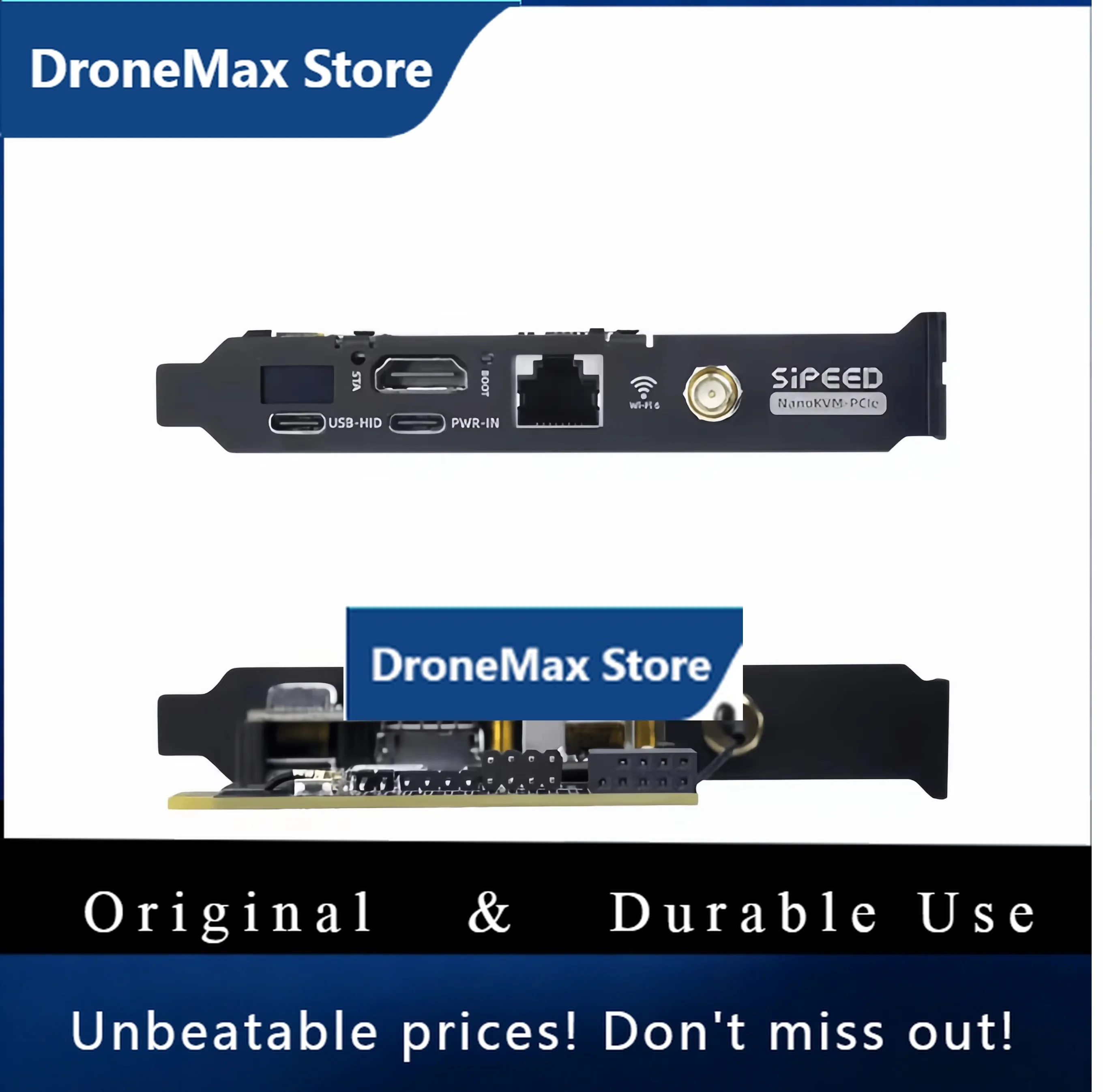 Фото DroMaSipeed NanoKVM-PCIe PiKVM Мини-сервер для удаленного управления и обслуживания с HDMI №2