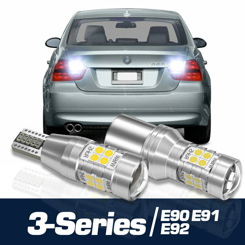 

2pcs LED Reverse Light Backup Bulb Canbus Accessories For BMW 3 Series E90 E91 E92 2005 2006 2007 2008 2009 2010 2011 2012 2013
