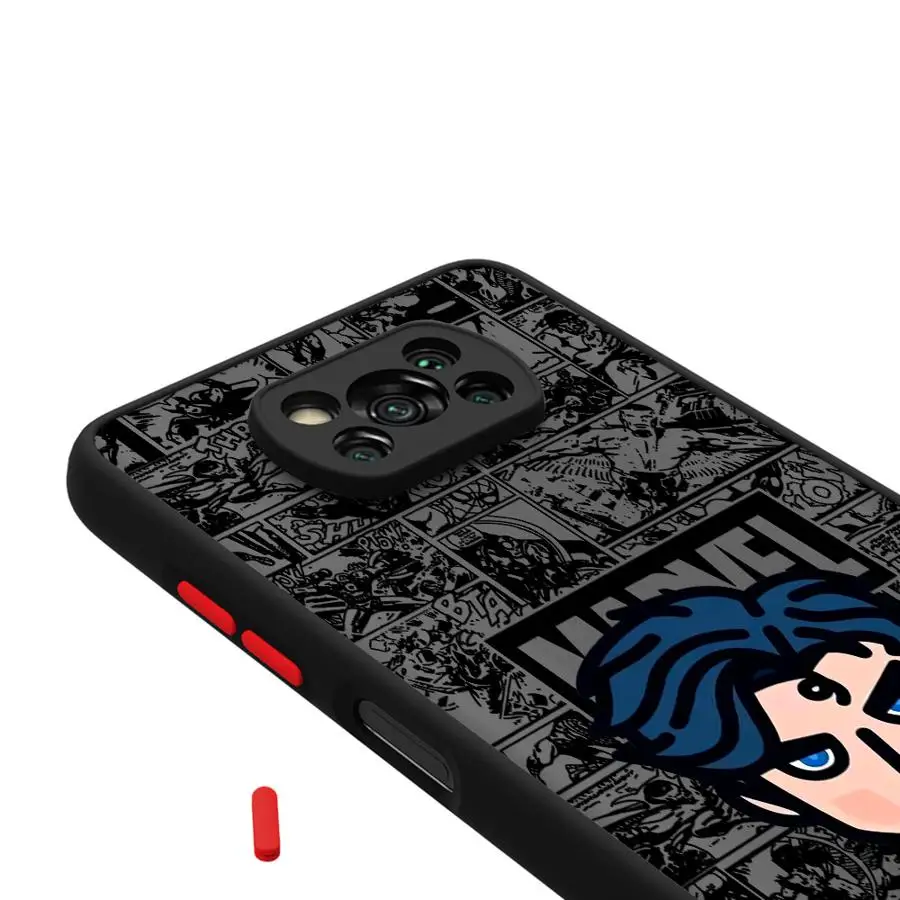 Чехол для телефона Xiaomi Redmi 12C 10A 12 13C 10 10C A1+ A2 Plus 9 9A 9C 9T K40 Pro Marvel Iron Man Spiderman Soft Cover Capa