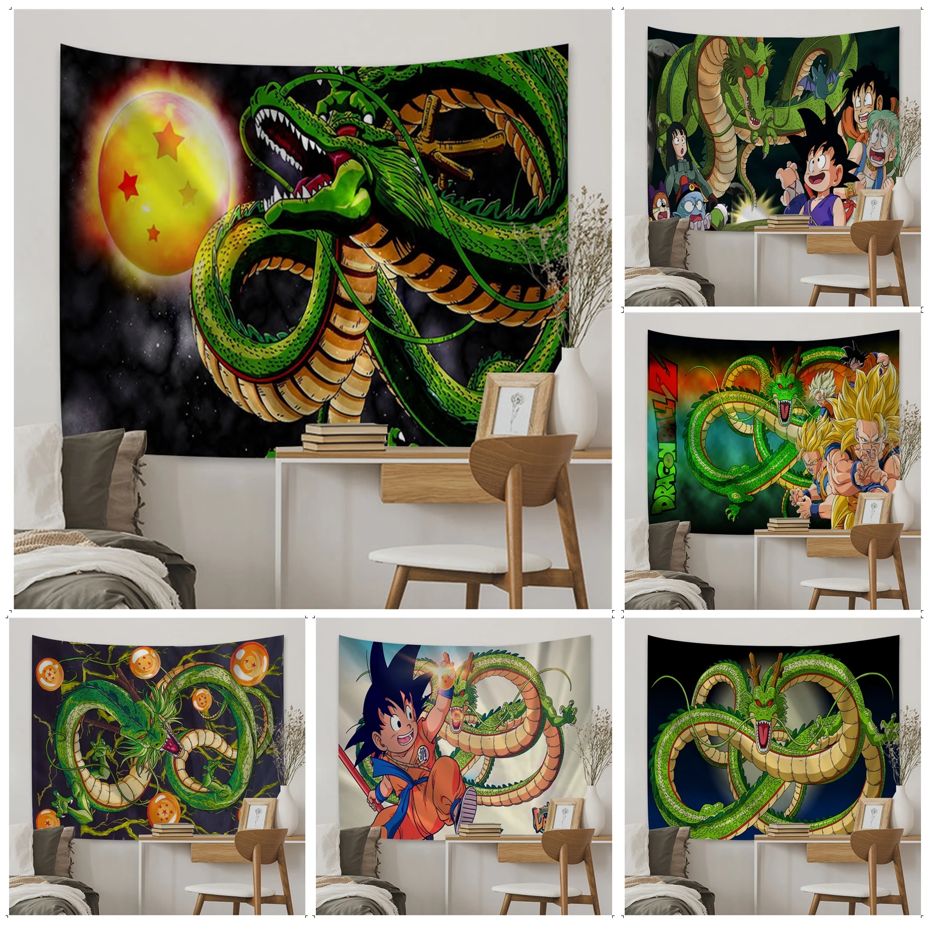 

BANDAI Dragon Ball Dragon DIY Wall Tapestry Wall Hanging Decoration Household Art Home Decor