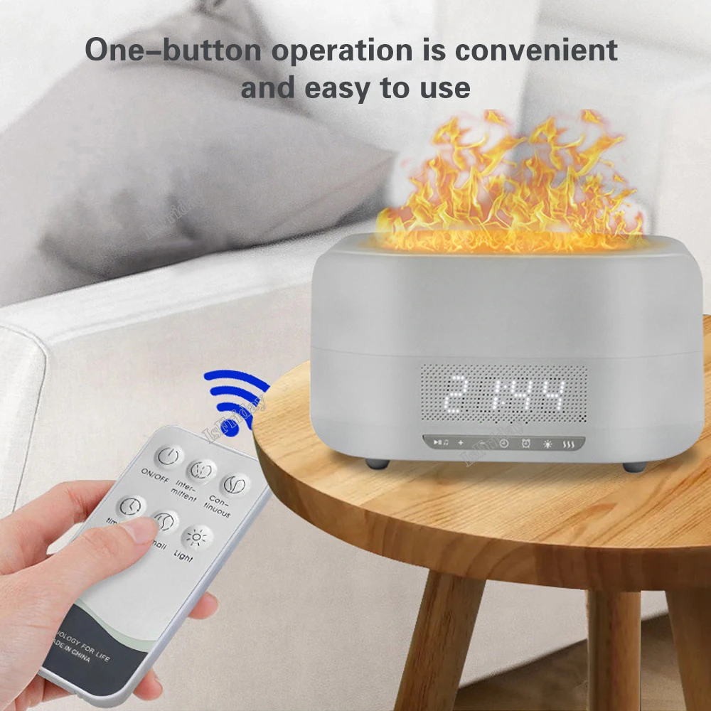 

Увлажнитель воздуха с Bluetooth-динамиком, 400 мл, 7 цветов