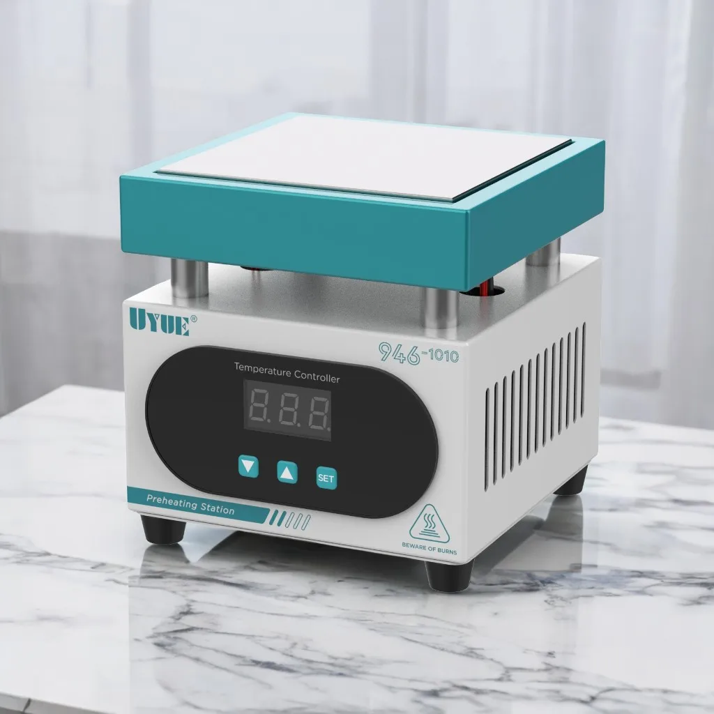 UYUE 946-1010 электронная плита предварительного нагрева цифровая станция 100x100 мм для