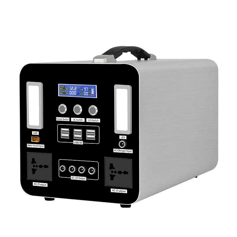 

Outdoor solar energy storage mobile power supply high power portable outdoor energy storage power station for home