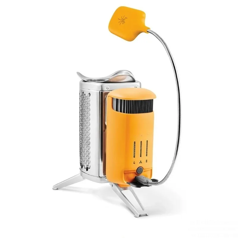Фото CampStove 2, уличная бесдымная печь для кемпинга, пожарная печь, перезаряжаемая легкая печь для дров №3
