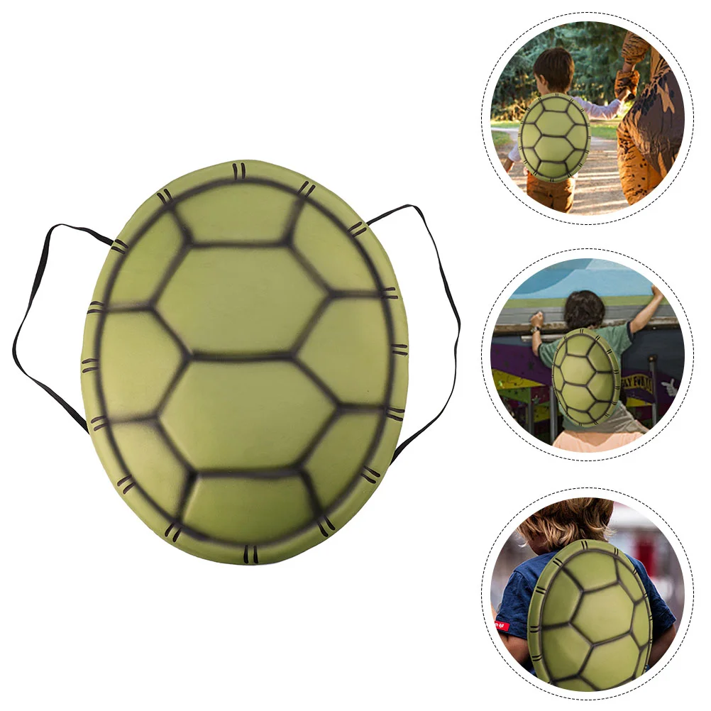 

2pcs Halloween Cosplay Turtle Shell Props Carnival Performance Costumes