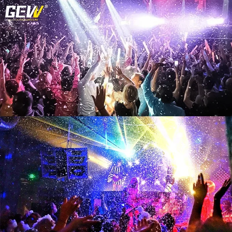 Машина для снежинок GEVV 1500 Вт машина рождественского снега оборудование