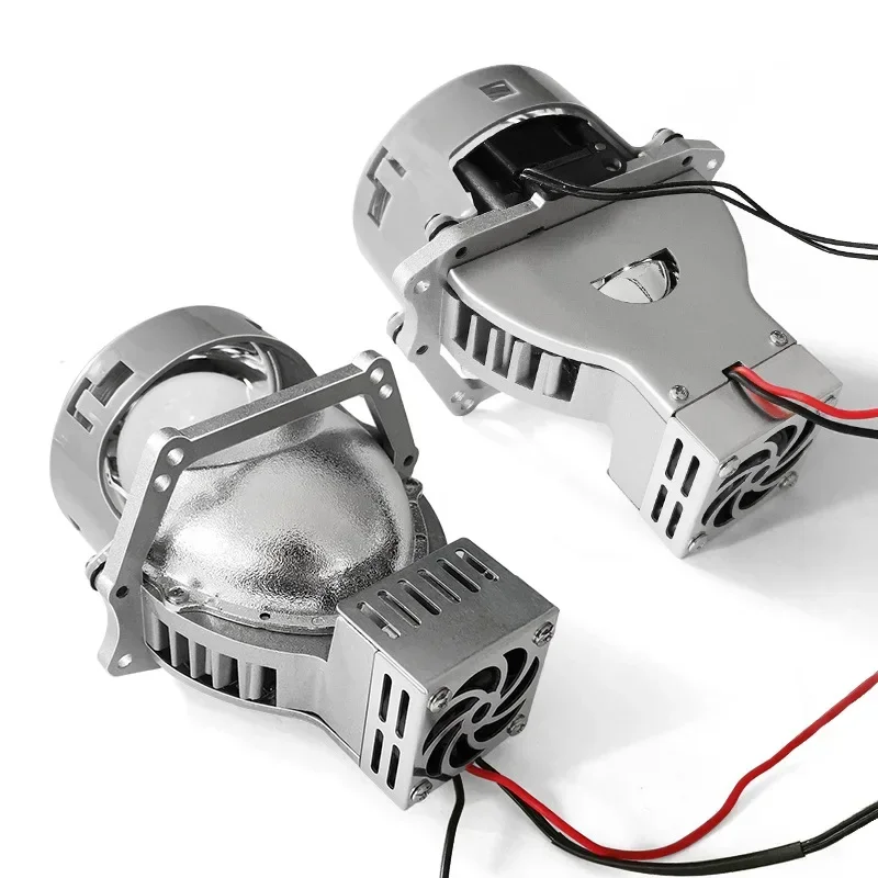 3-дюймовый мощный двухобъективный проектор с двумя линзами Ультраяркий лазерный