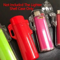 reusable case outside outdoor waterproof plasticarmor cover for bic j3 alloy shell explosion proof gas lighter protect box