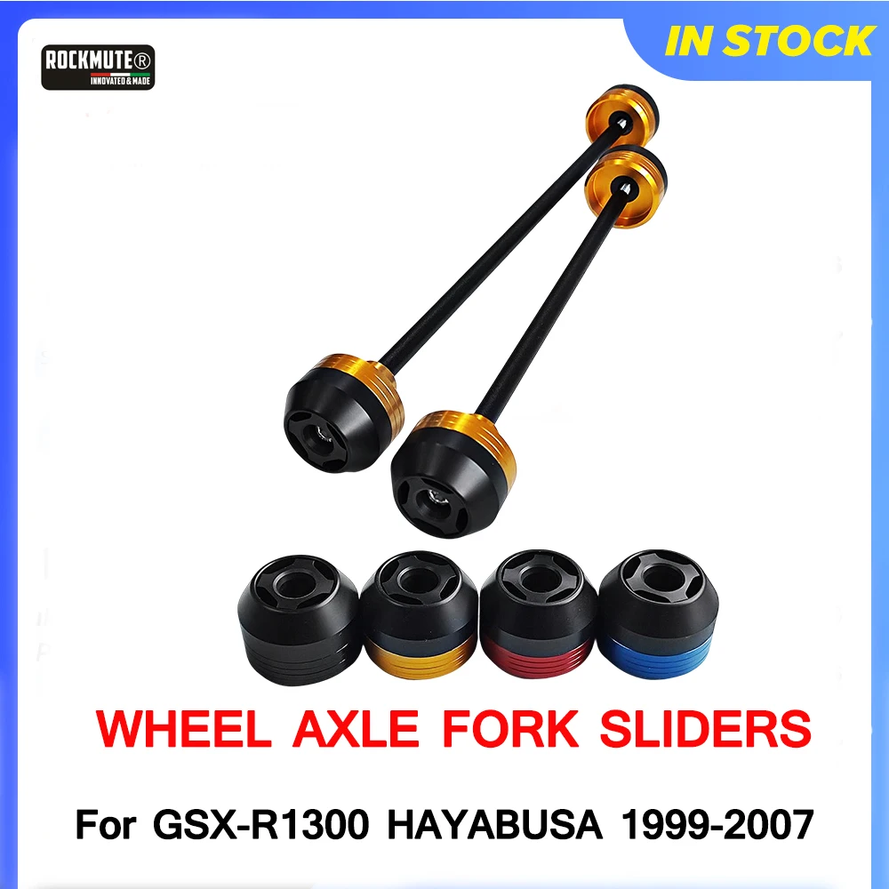 

Мотоциклетные алюминиевые Слайдеры для передней и задней оси вилки, защита колеса для SUZUKI GSX-R1300 HAYABUSA 1999-2007
