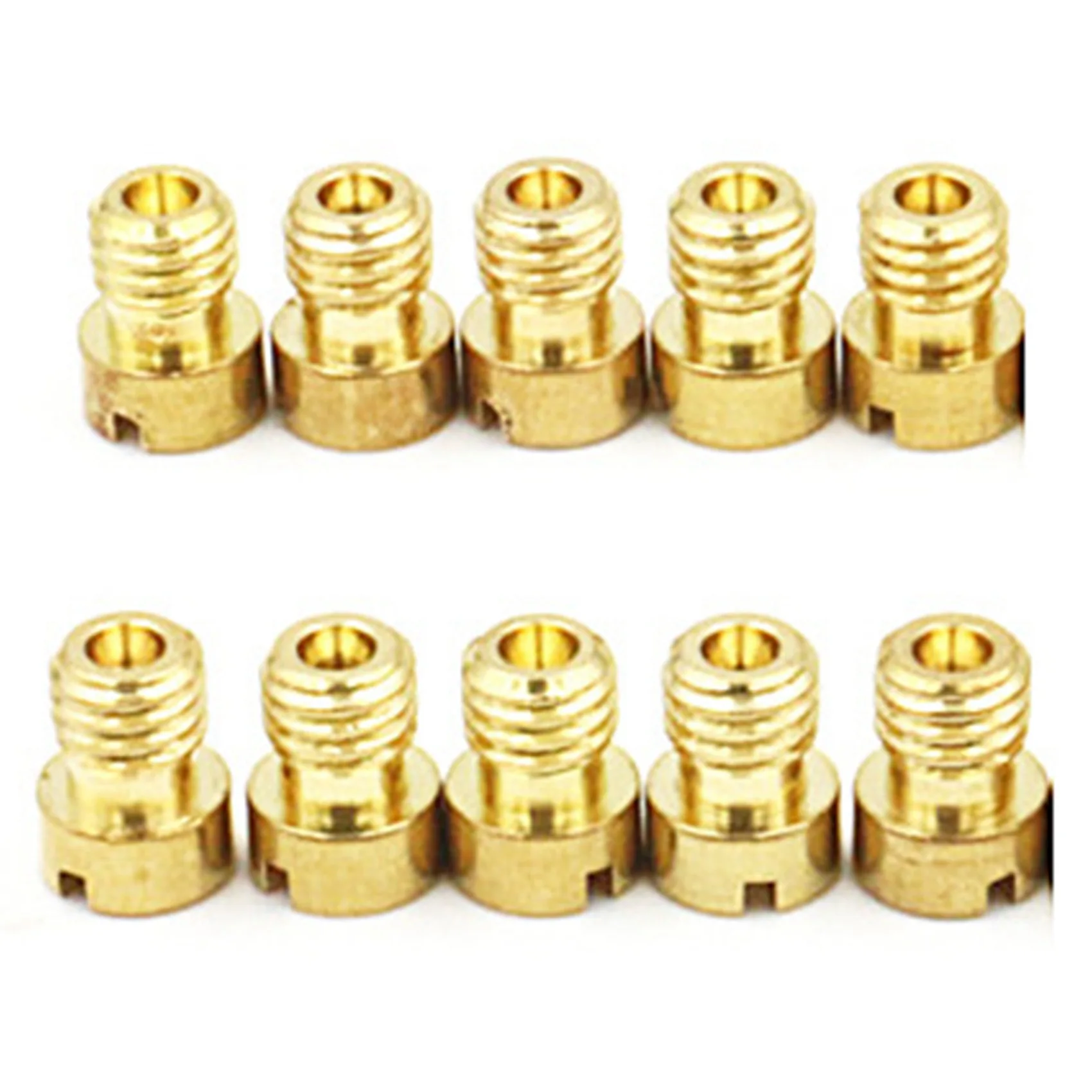 

10PCS Suitable for the Main Spray Scooter Bucket PE24/26/27/30 Halma CG-125 Nibi Carburetor Measuring Hole Nozzle A-04