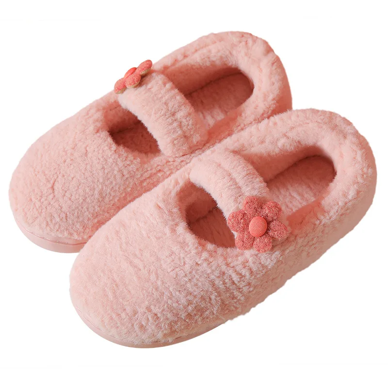 

2022 Европейская и американская женская сумка на каблуке домашние Мягкие плюшевые тапочки 3535