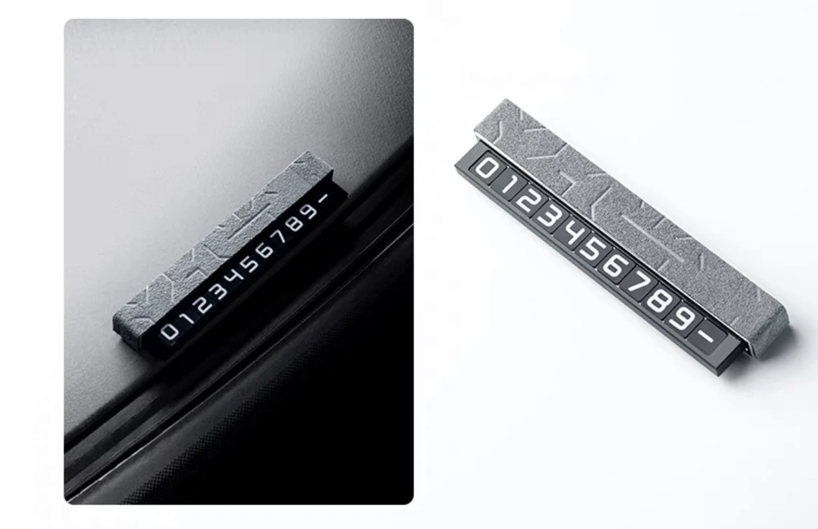 Для ZEEKR 001 009 2021 2022 2023 центральное управление приборной панели парковочные номерные таблички телефона из алькантары замшевые аксессуары для интерьера