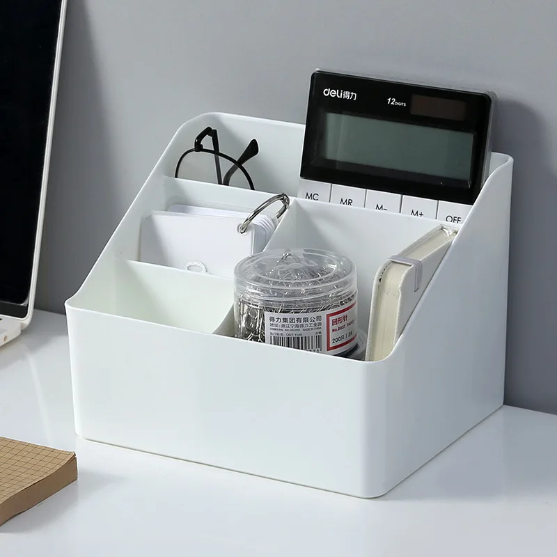 

Makeup Organizer Desktop Make Up Brush Storage Box Cosmetic Organizer Skin Care Jewelry Box Container for Home Office Storage