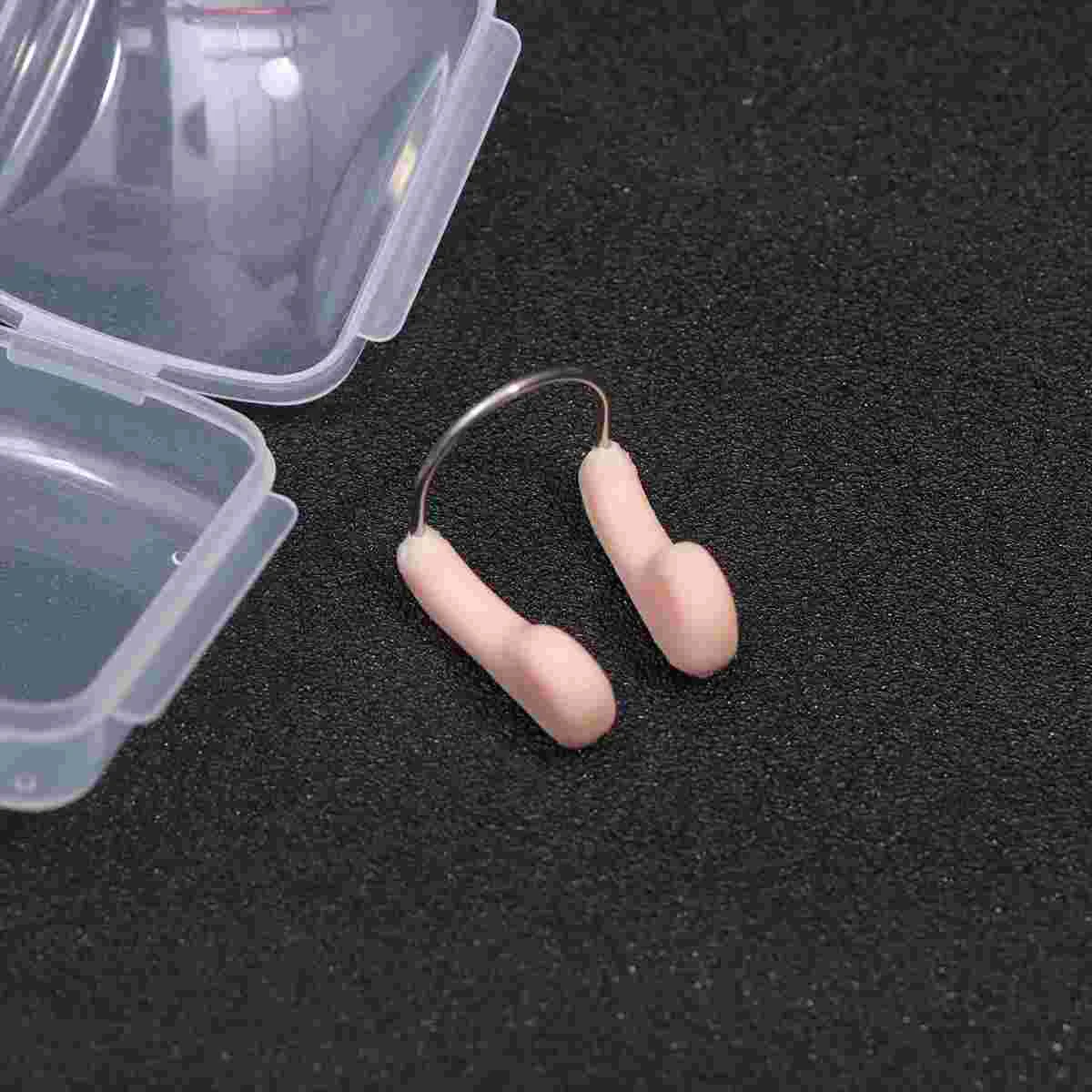 

Силиконовый удобный протектор для бассейна с зажимом для носа