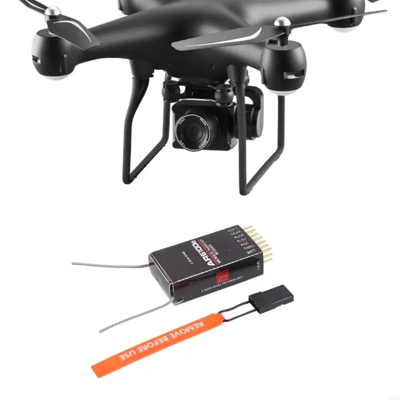 A2BA AR6100E DSM2 2 4 ГГц 6-канальный авиационный приемник совместимый с DX6I DX7