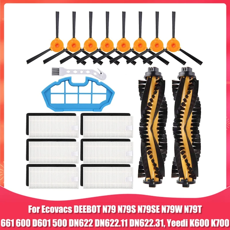 

Replacement Accessories Kit For Ecovacs Deebot N79 N79S N79SE N79T N79W DN622 DN622.11 DN622.31 Robot Vacuum Cleaner